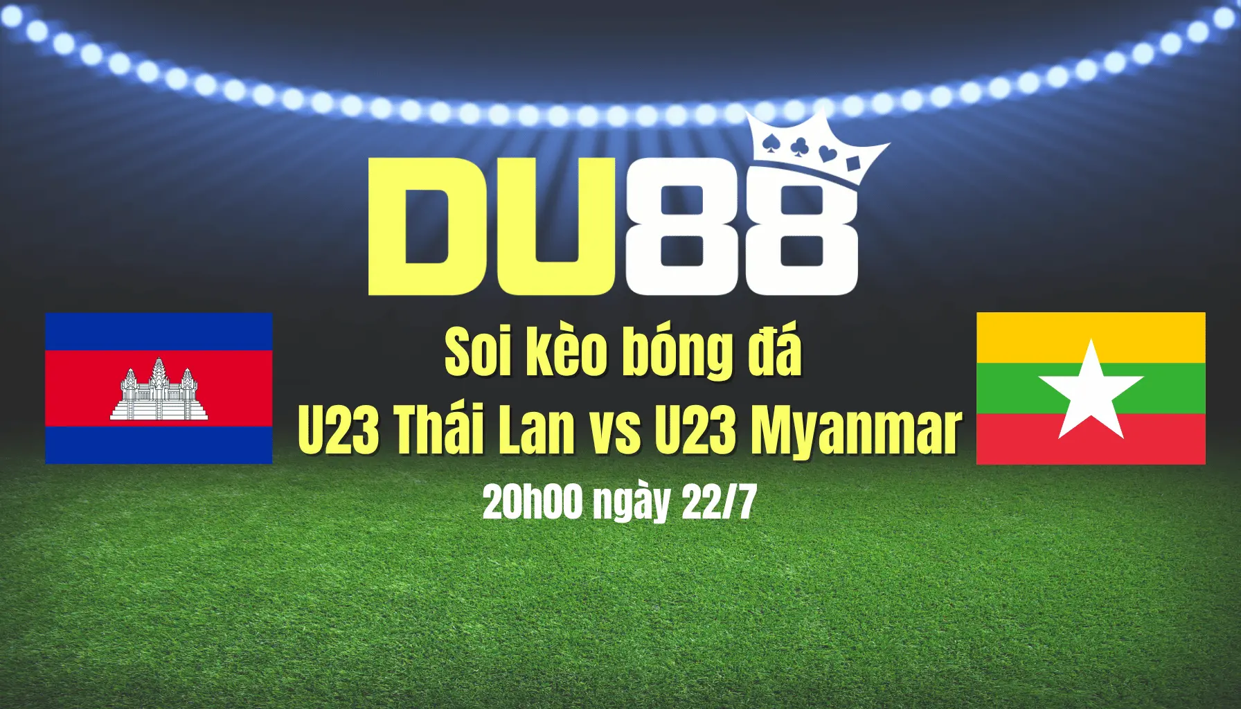 Soi kèo bóng đá U23 Thái Lan vs U23 Myanmar, 20h00 ngày 22/7: Giành vé bán kết DU88