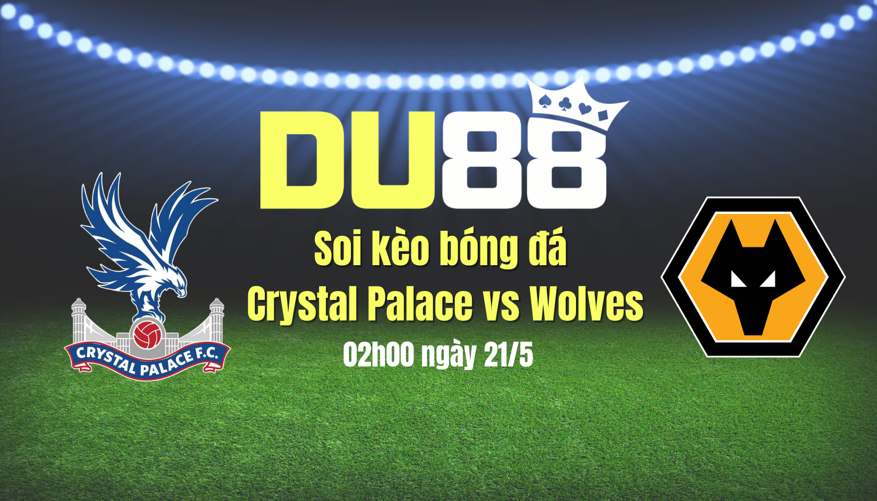 Soi kèo bóng đá Crystal Palace vs Wolves, 02h00 ngày 21/5: Cảm hứng từ chức vô địch FA Cup DU88