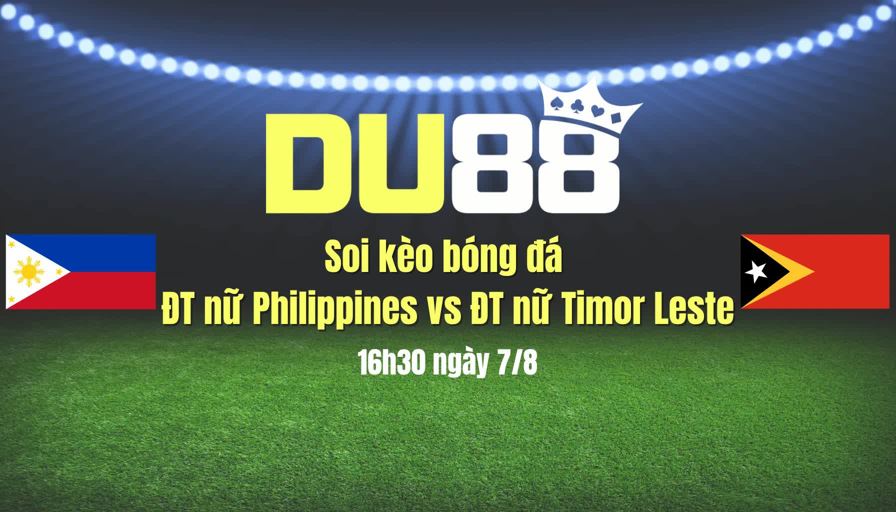 Soi kèo bóng đá ĐT nữ Philippines vs ĐT nữ Timor Leste, 16h30 ngày 7/8: Thắng dễ cho Philippines  DU88
