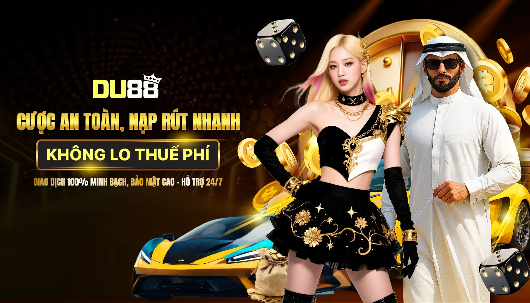 Giao dịch tại DU88 an toàn, bảo mật - Không lo bị đánh thuế DU88